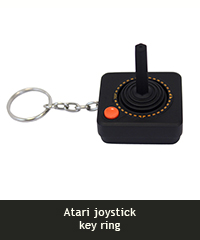 Atari joystick key ring