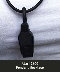 Atari 2600 pendant necklace