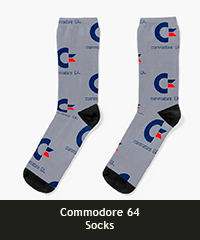 Commodore 64 socks