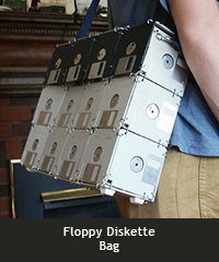 Floppy diskette bag