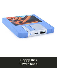 Floppy disk power bank