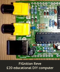 FIGnition Reve educational DIY computer