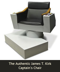 James T Kirk Captain's chair