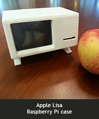 Apple Lisa Raspberry Pi case