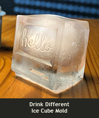 Drink Different ice cube mold