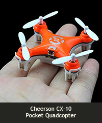 Cheerson CX-10 pocket quadcopter