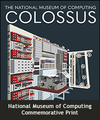 National Museum of Computing commemorative print
