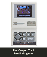 The Oregon Trail handheld game