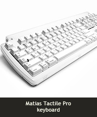 Matias Tactile Pro keyboard