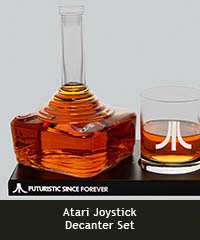 Atari joystick decanter set